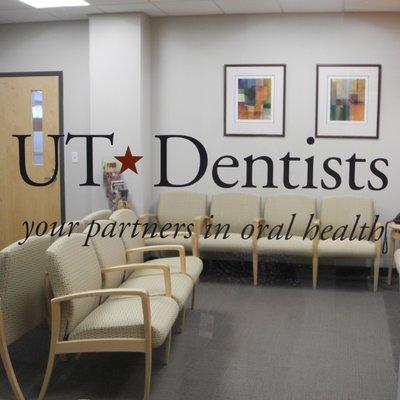 We're located inside the UTHealth School of Dentistry building at 7500 Cambridge Street, Houston, TX - on the first floor in Suite 1210.