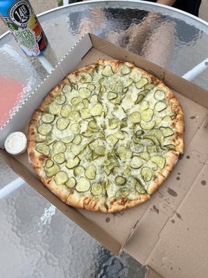 Large Dill Pickle pie