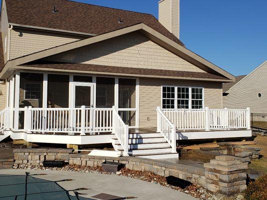 Family Room and Screen Room addition