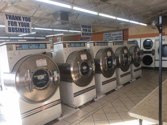 We have  5 90 lb washers.