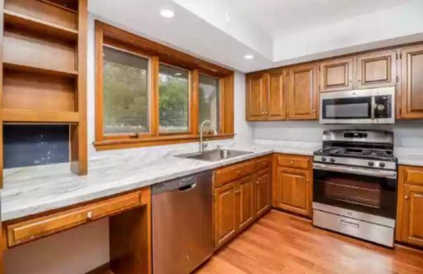 Countertop and sink install, Repainted ceiling and walls