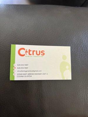 Their business card