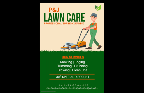 p&j landscaping (209)326-3305 
serving the Turlock and surrounding areas