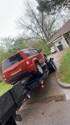 Tow on a Jeep Patriot