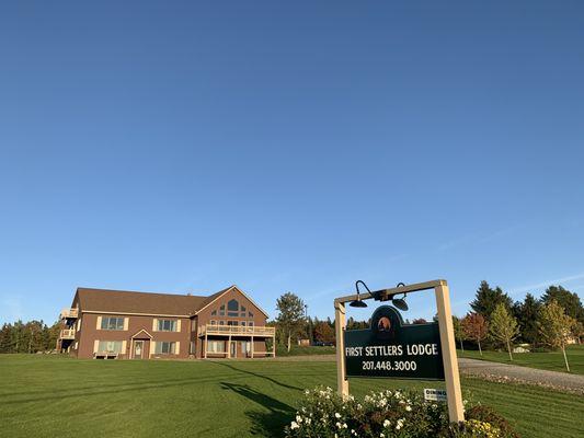 View of our Lodge from Route 1