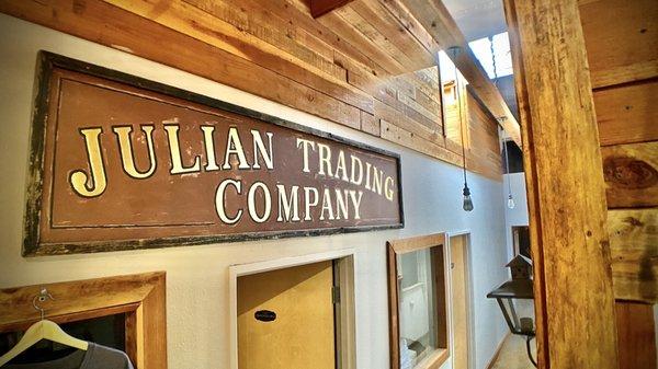 julian trading co sign