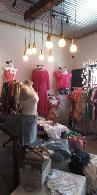 Front section of the boutique