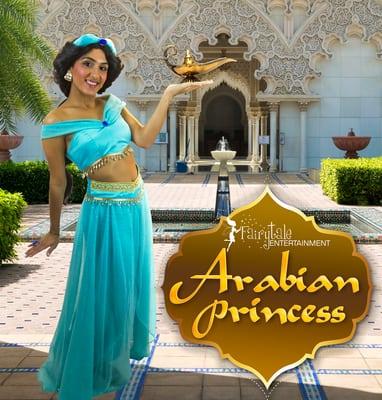 Arabian Princess Character Visits