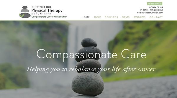 Compassionate  Physical Therapy for for patients before, during, and after cancer treatment