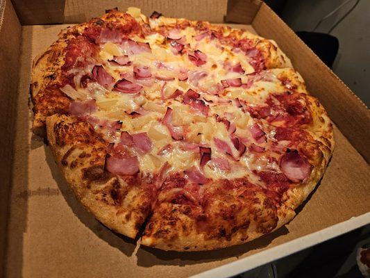 Ham & Pineapple Pizza