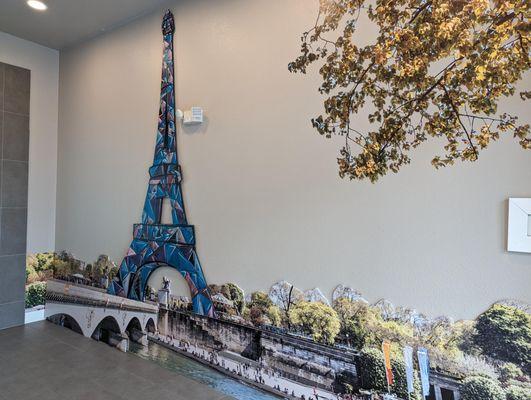 3D Paris Mural