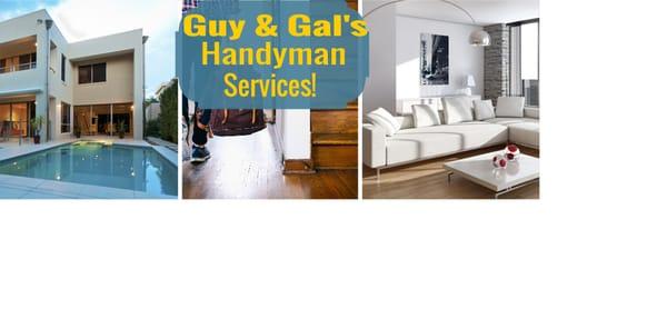 Guy & Gal's Handyman Services Of Fort Myers, Naples FL
 Residential & General Maintenance Pressure Washing, Paver Sealing
 FREE Estimate!