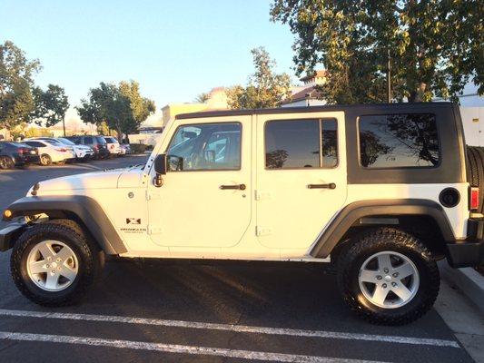 Newly detailed Jeep