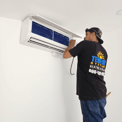 Installing a Mitsubishi 5 Zone System in Manhattan Beach