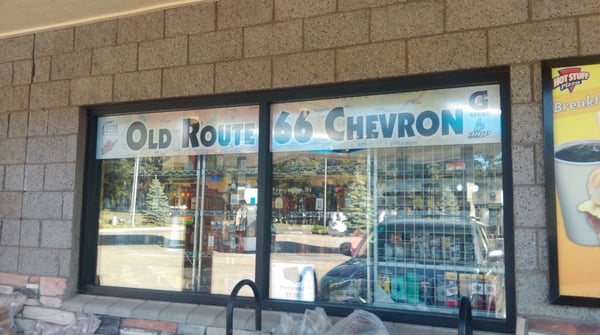 Old Route 66 Chevron.