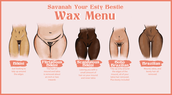 Wax menu