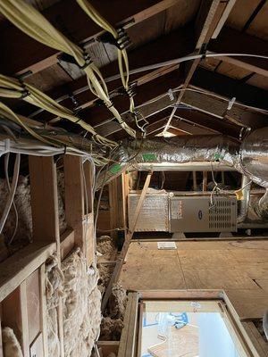 Attic wiring