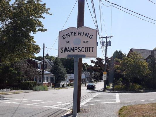 Entering Swampscott from Lynn, MA