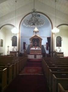 Interior of the Church