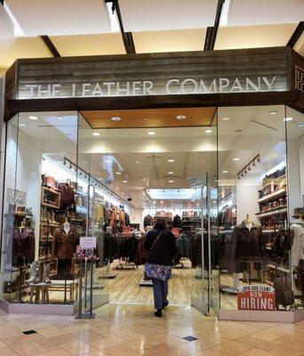 Mall Entrance to the Leather Company