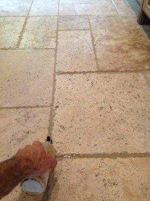 floor cleaning, grout cleaning and sealing