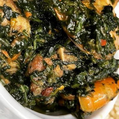 Fried Spinach