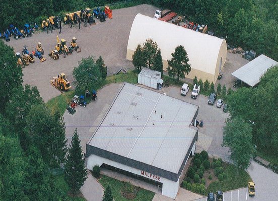 A view of our facility from above.