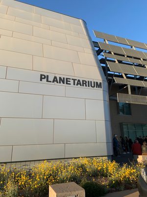 Planetarium entrance.