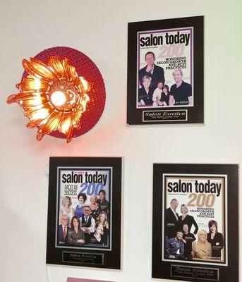 Salon Estetica voted one of the top 200 salons in the country by Salon Today, Three Times!