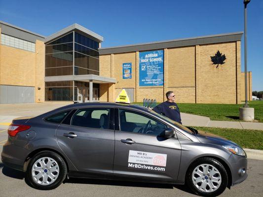 Mister B's Driving Academy - teaching Lenawee County students defensive driving skills!