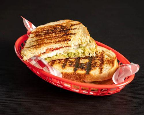 Chicken pesto panini