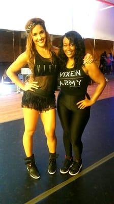 Such an inspiration. We call her the Bawse Lady (Janet Jones, Founder/creator of Vixenworkout, former Miami Heats Dancer)