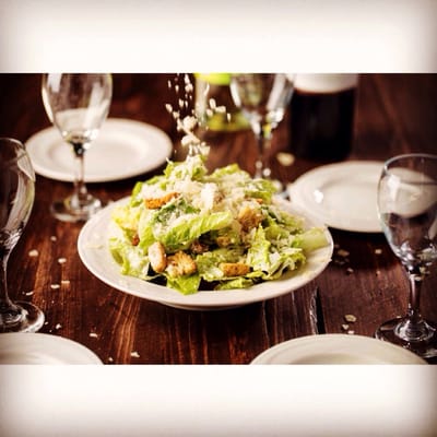 Caesar Salad by Spinelli's.