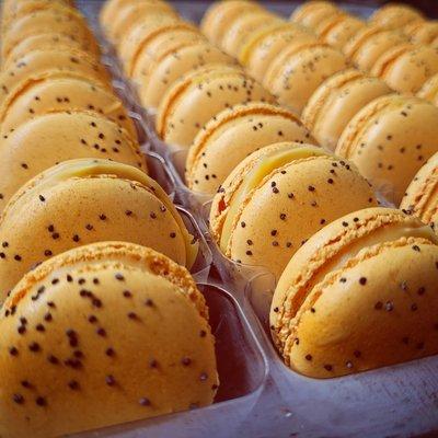 Passion Fruit Macarons