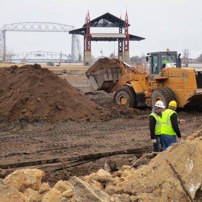 Pier B Construction