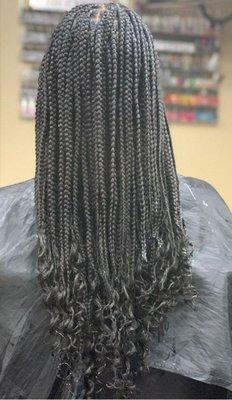 Knotless Goddess Box Braids