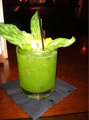 This is the Basil Gin Smash it is awesome!