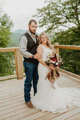 A gorgeous couple who created a perfect day