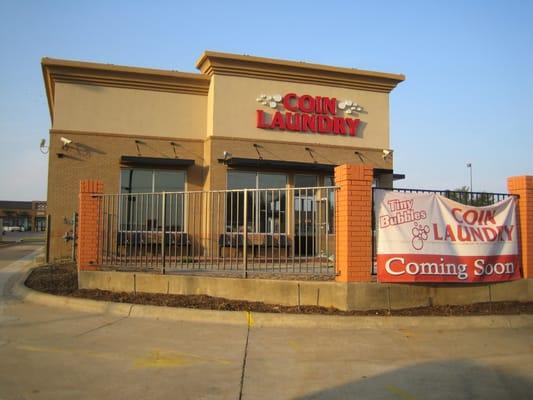 Store front (this was taken before landscaping went in).