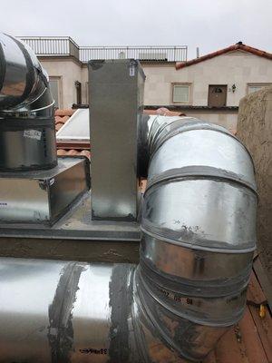 Air ducts sealing