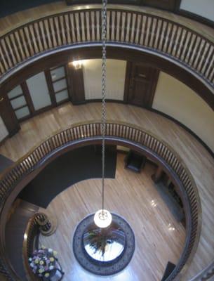 rotunda from the top floor