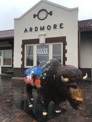 Ardmore ok train station...