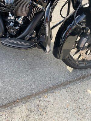 More bike damage