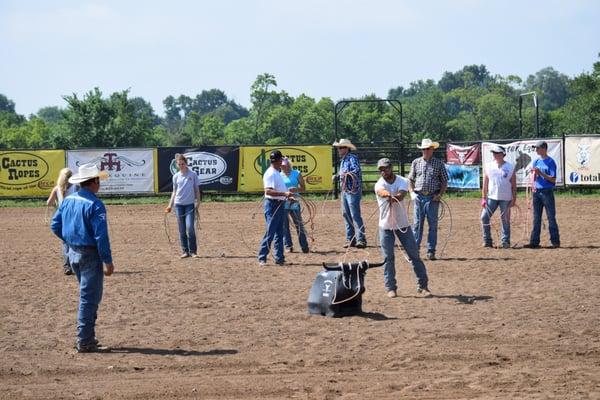 2015 Customer Appreciation Team Roping Clinic by Professional Team Roper Chad Mathes. www.ChadMathesRoping.com