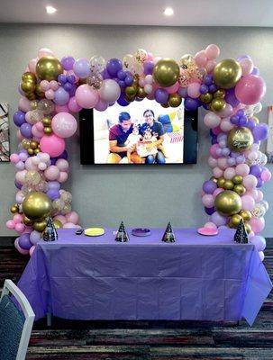 Twins First Birthday Decor