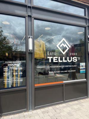 Tellus Storefront in Old Town Fort Collins!