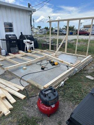 Building a garage/shed from the foundation up