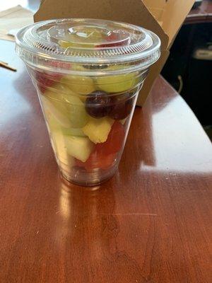 Fresh large fruit cup