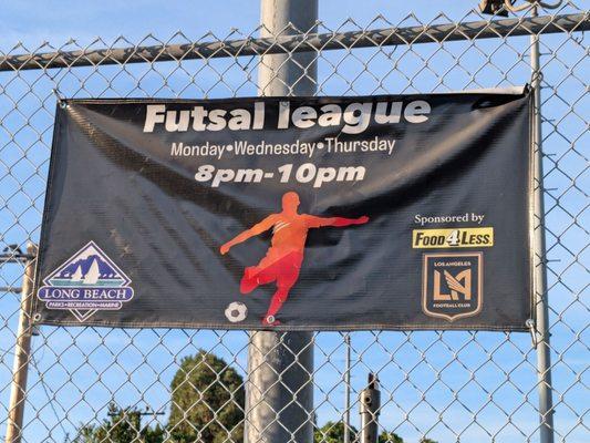 Banner for futsal