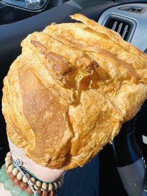 Huge Ham & Cheese Sandwich Croissant